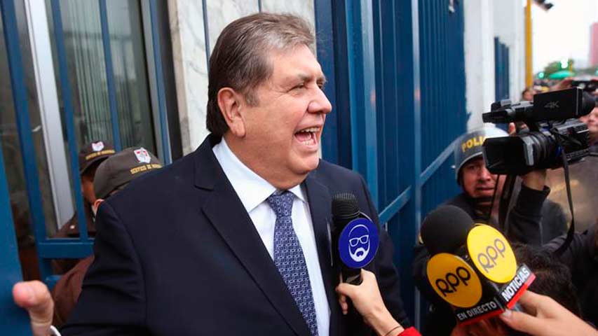 Alan García alegó nuevamente persecución política para pedir asilo a Uruguay