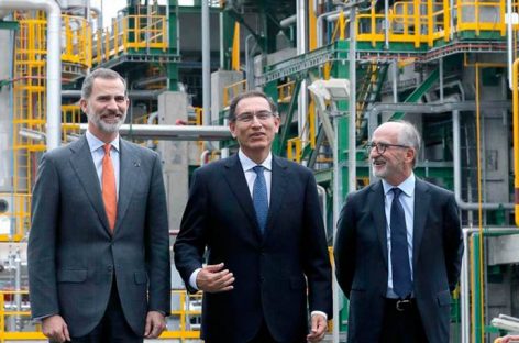 El Rey avala en Perú apuesta española por combustibles menos contaminantes