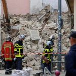 Se derrumbó edificio en el centro de Marsella