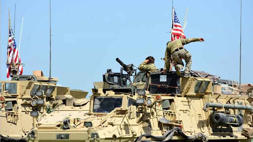 Comenzó el repliegue de la tropas de Estados Unidos en Siria