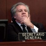Almagro irá por la reelección como secretario general de la OEA
