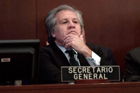 Almagro irá por la reelección como secretario general de la OEA