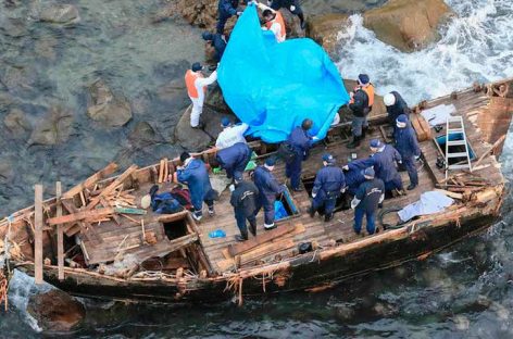 Rescatados dos pescadores norcoreanos a la deriva en aguas de Japón