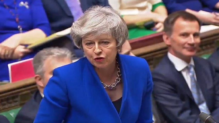 May está dispuesta a renegociar el acuerdo del “brexit”