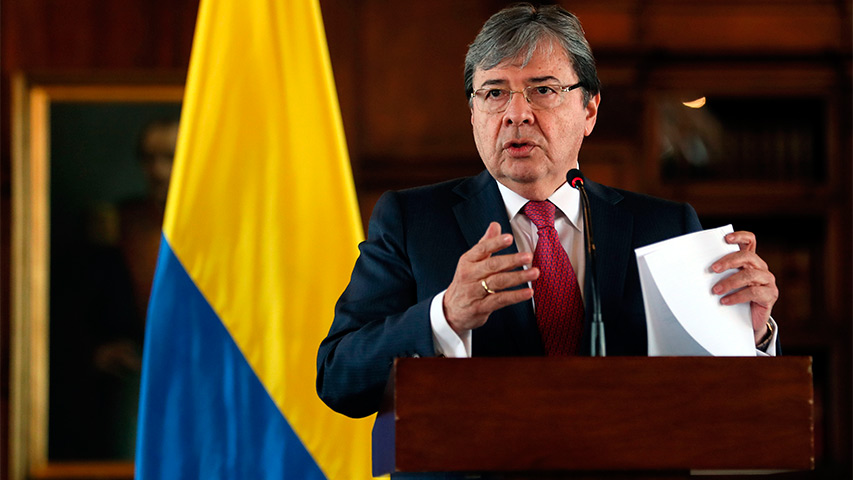 Colombia aseguró que EEUU no le ha planteado el envío de tropas