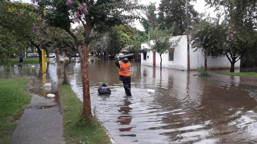 Siete departamentos de Uruguay en alerta amarilla por lluvias