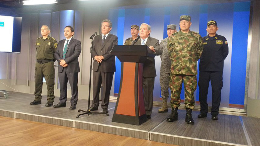 Gobierno colombiano atribuyó atentado terrorista en Bogotá al ELN