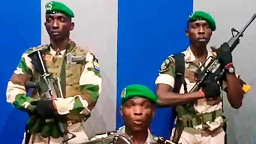 Gobierno de Gabón anuncia arresto de militares sublevados