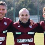 Tridente Iniesta, Villa y Podolski debuta con el Vissel Kobe