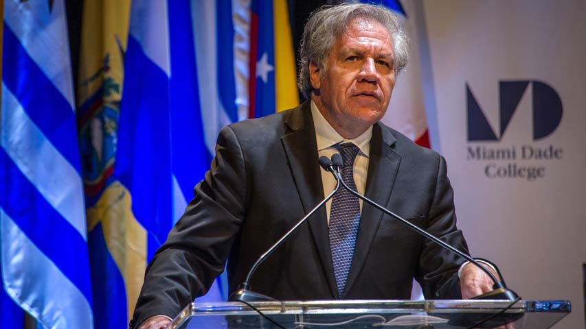 Almagro: Tenemos el deber de ingresar esta ayuda humanitaria a Venezuela