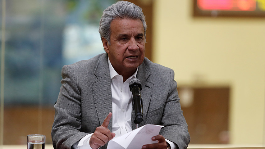 Presidente de Ecuador suscribirá acuerdo internacional por libertad de prensa