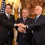 Juan Guaidó, Iván Duque y Mike Pence se reunieron en Bogotá