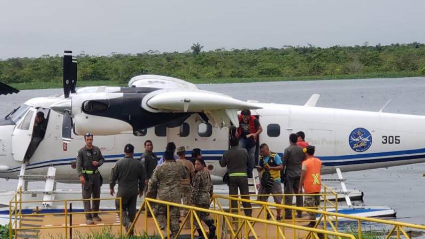 Encuentran con vida a tripulantes de avioneta accidentada en Amazonía Perú