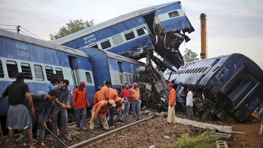 32 muertos y 78 heridos en accidente de tren en RD del Congo