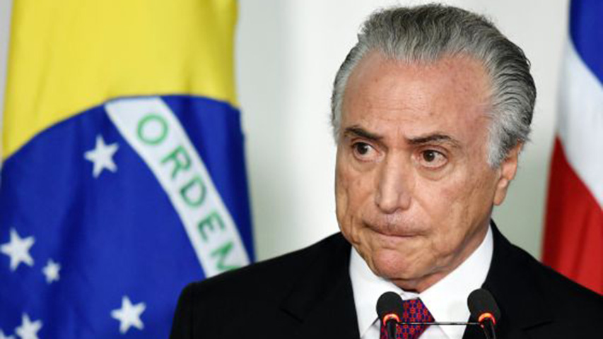 Arrestaron al expresidente Michel Temer en caso vinculado a Lavo Jato