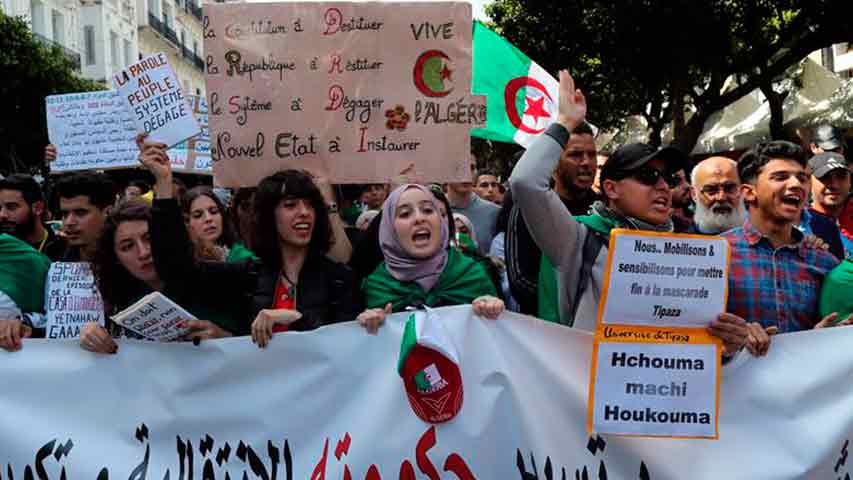 Bouteflika presenta su dimisión como presidente de Argelia