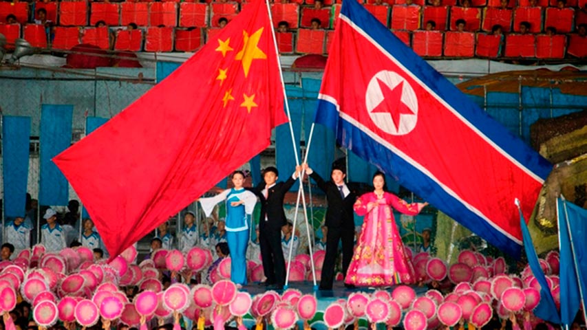 Inauguran por sorpresa un nuevo puente entre Corea del Norte y China