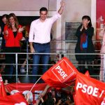 Sánchez celebró victoria del PSOE y abre pactos con todas las fuerzas