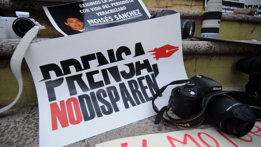 Violencia contra periodistas en México empeora con una agresión cada 16 horas