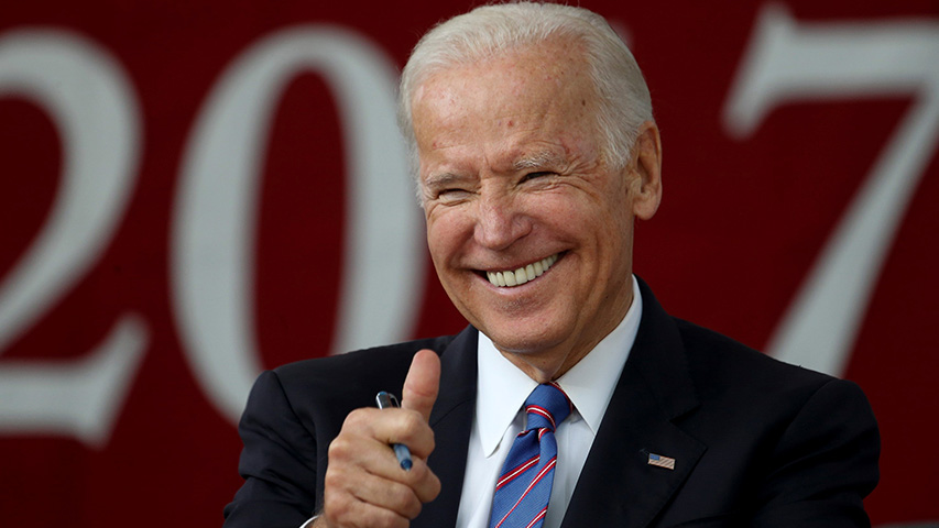 Joe Biden anunció su candidatura a la presidencia de EEUU