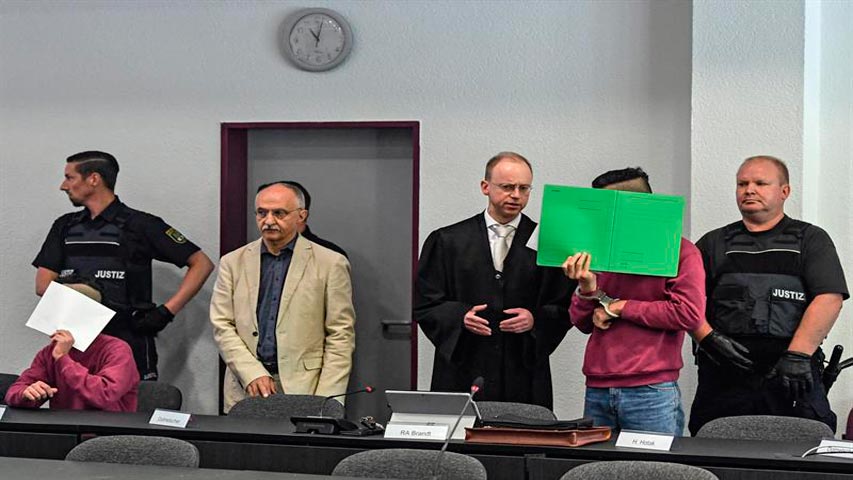 Realizan en Alemania juicio contra dos solicitantes de asilo afganos por asesinato