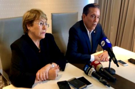 Cortizo se reunió con Michelle Bachelet para definir cooperación en derechos humanos