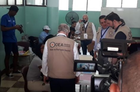 OEA destacó paz y tranquilidad del proceso electoral en Panamá