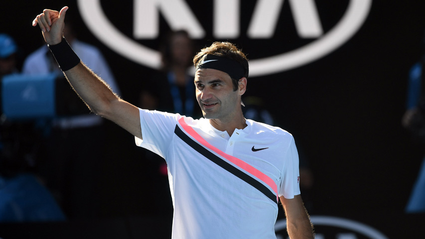 Federer regresó a Roma con victoria