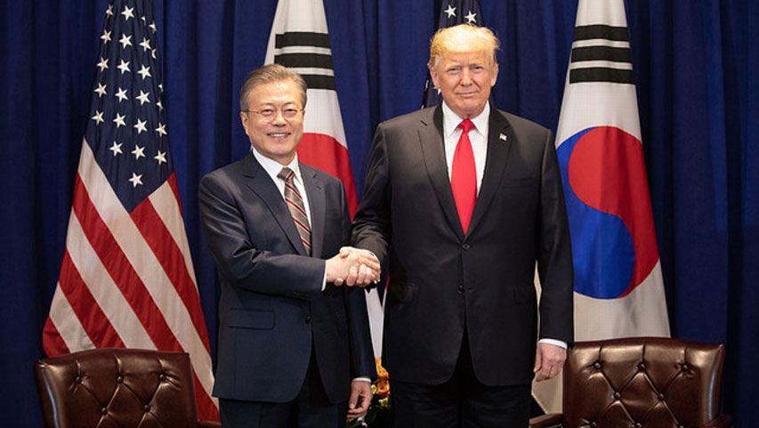 Trump se reunirá con Moon a finales de junio en Corea del Sur