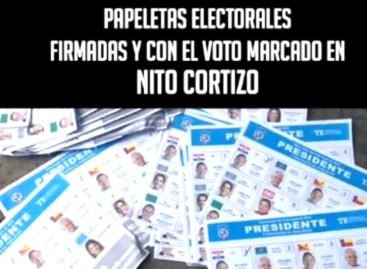 (VIDEO) Hallan cientos de papeletas firmadas y con votos para Cortizo en basureros de escuela (no fueron quemadas tras conteo)