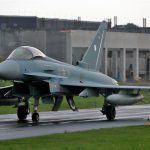 Dos Eurocazas caen en el este de Alemania