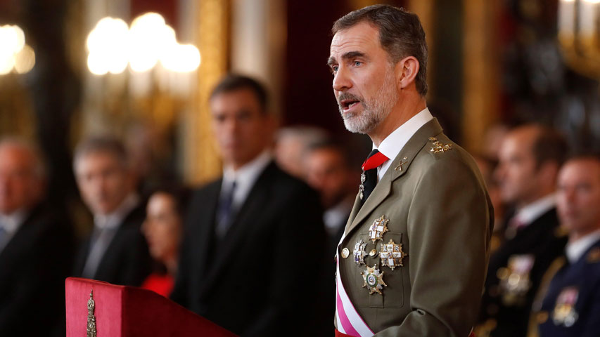 Rey de España inició consultas para proponer jefe de Gobierno