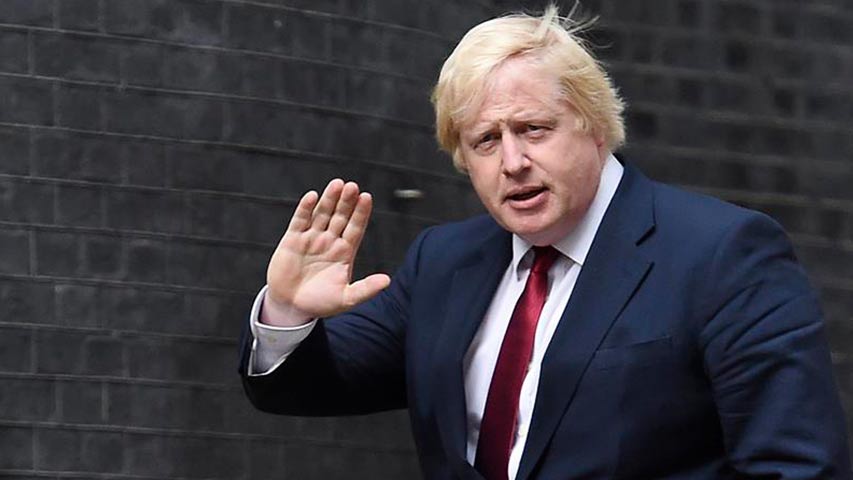 Boris Johnson lanzó en Twitter su campaña para suceder a May