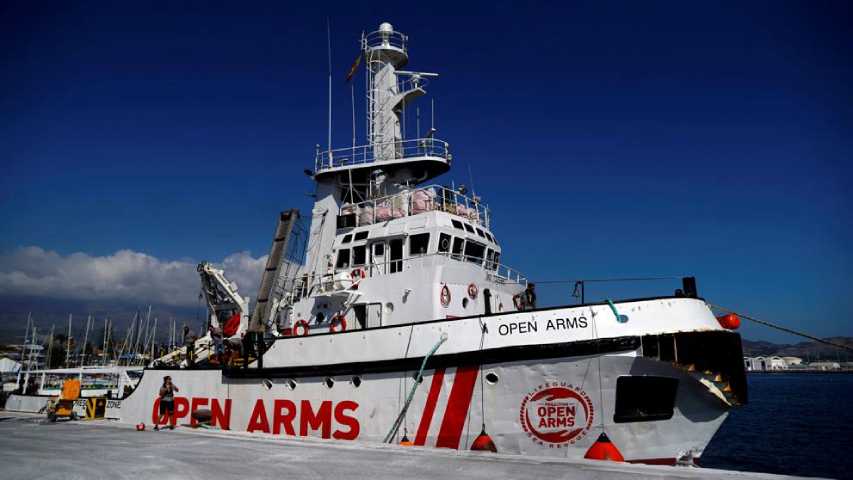 Italia agradece a España el envío de barco militar y pide cierre de Open Arms