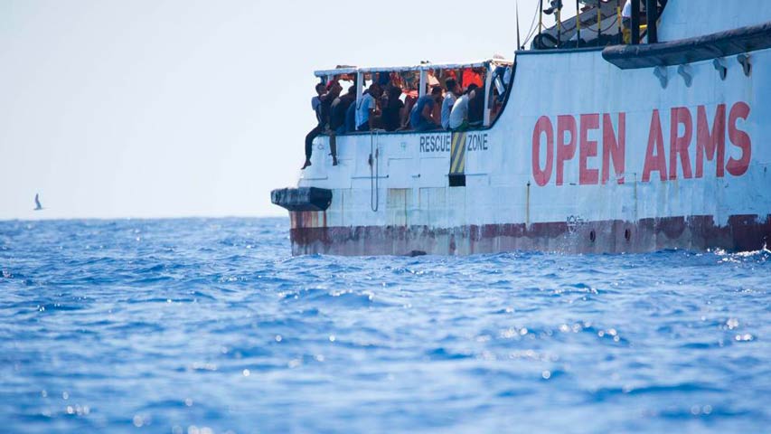 Bruselas ultima la reubicación de los migrantes del Open Arms