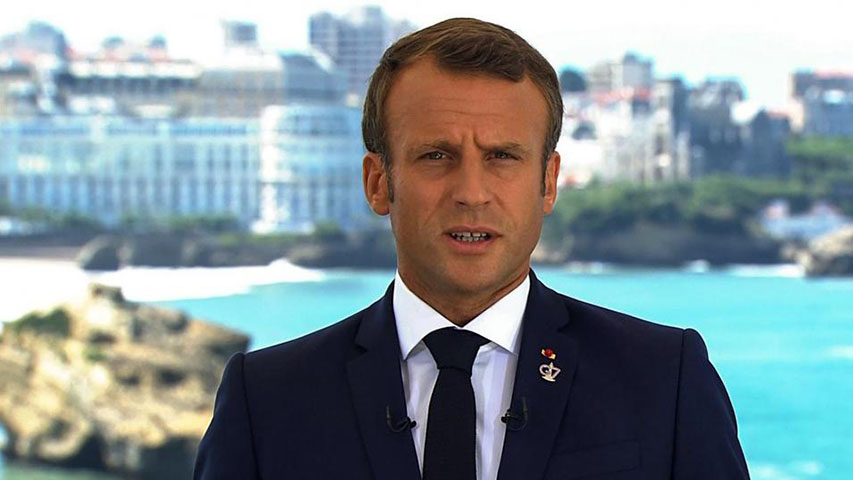 Macron pide reactivar políticas ambientales tras incendios de la Amazonía