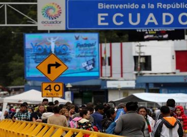 Cayó cifra de venezolanos que llega a Ecuador por exigencia de visa