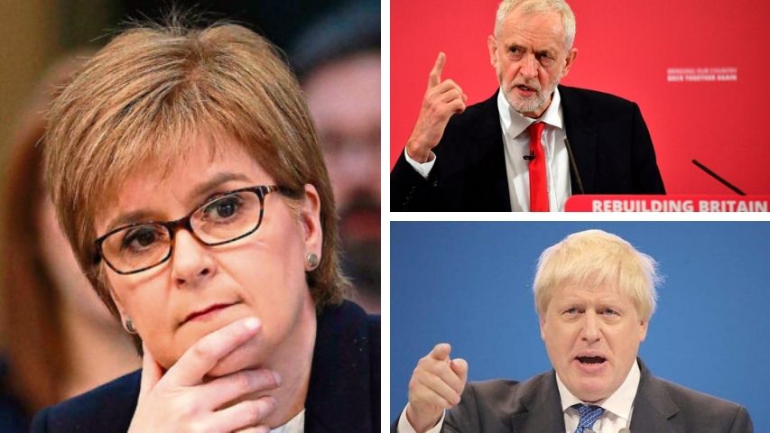 Sturgeon: Corbyn será corresponsable junto a Johnson de un brexit abrupto