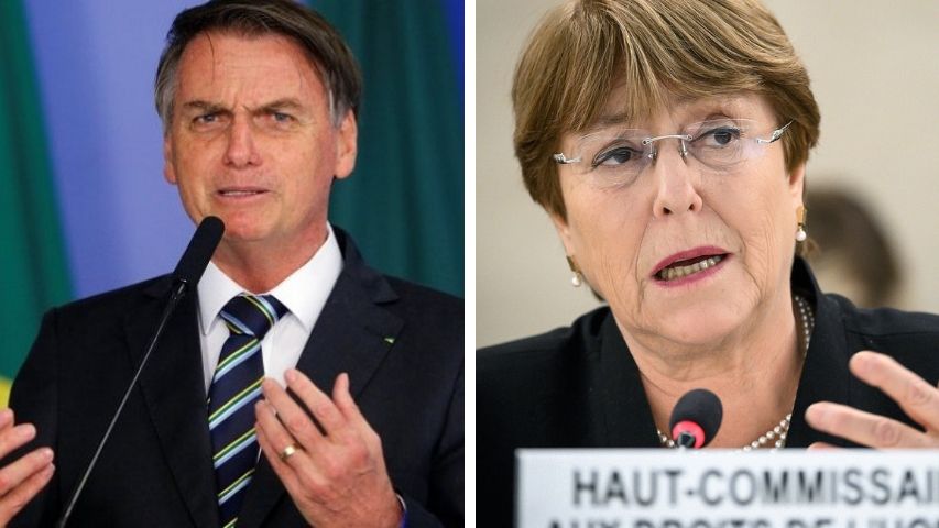 Bolsonaro a Bachelet: Si no fuera por Pinochet, Chile hoy sería una Cuba