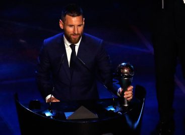 Messi ganó el «The Best» a mejor jugador del año