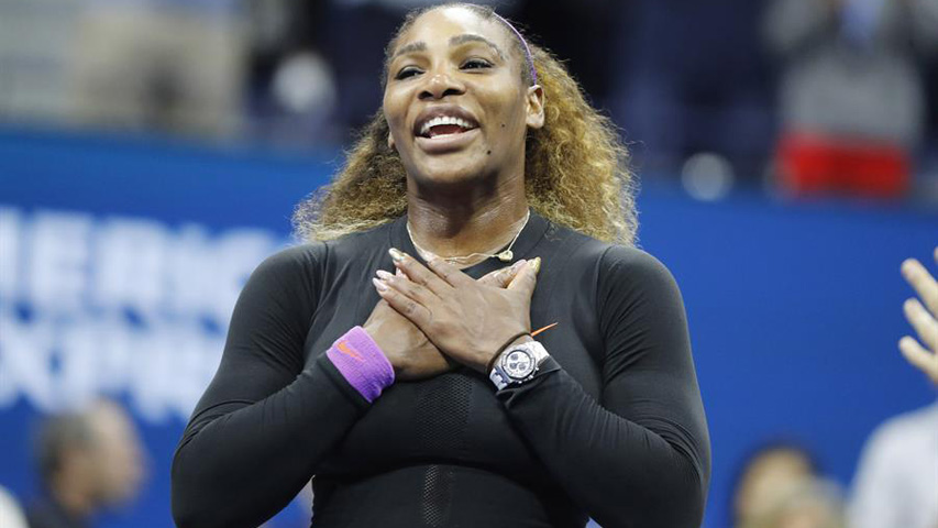 Serena Williams avanzó a la final del US Open