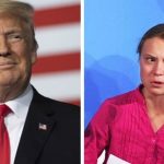 Trump desata polémica al burlarse de Greta Thunberg