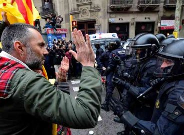 Al menos 30 detenidos por disturbios en Cataluña