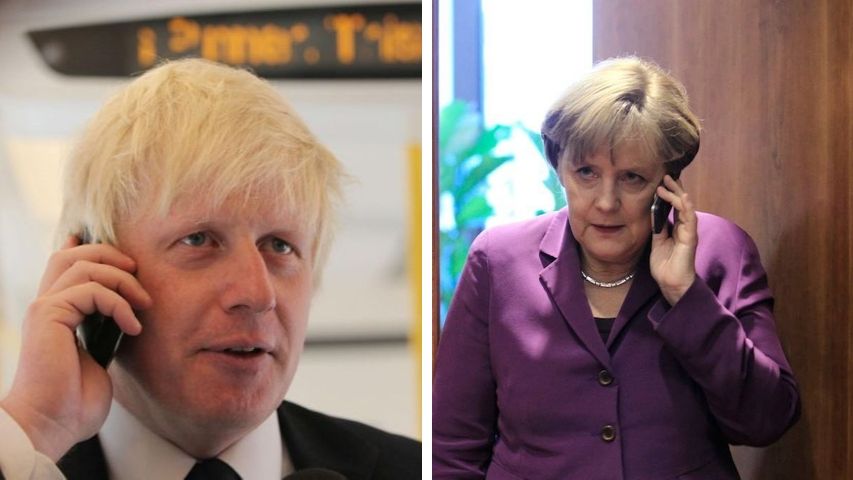 Londres cree que acuerdo brexit es imposible tras charla Johnson-Merkel