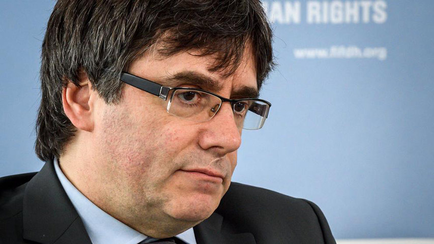 Liberan a Puigdemont sin fianza con condiciones tras comparecer en Bélgica