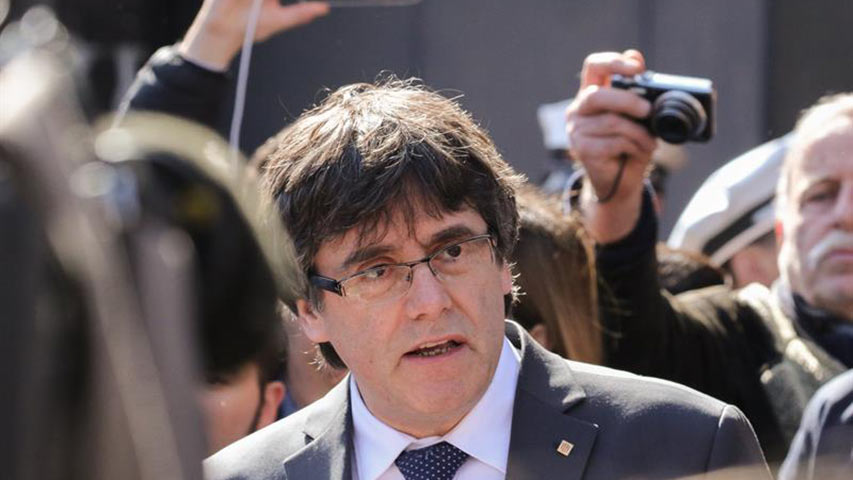 Puigdemont cree que sentencia del Supremo confirma estrategia de represión