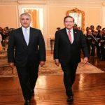 Así llegó Cortizo a la Casa de Nariño para reunión con Iván Duque