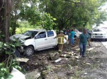 Un conductor se estrelló contra puesto de legumbres en Chiriquí