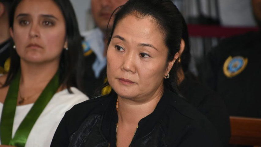 Solicitud de prisión contra Keiko Fujimori se decidirá en enero