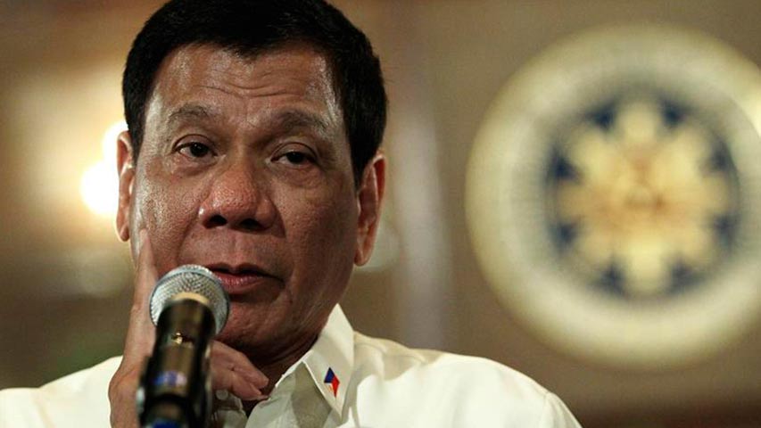 Duterte prohíbe los viajes de su gabinete a EEUU en medio de tensiones